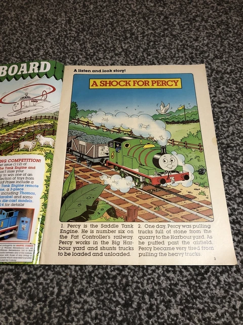 THOMAS THE TANK Engine & Friends Magazine Comic Vintage 1992 No: 111 £ ...