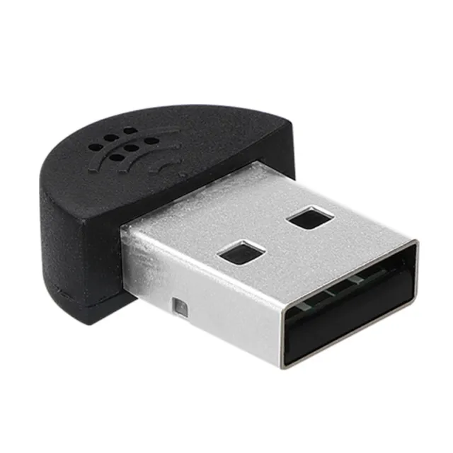 USB Stecker kleines Mini Desktop Studio Sprachaufnahme Mikrofon F Skype MSN Video 2