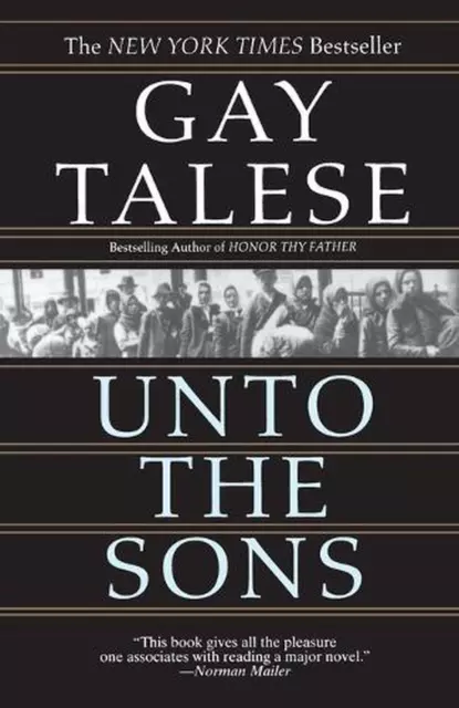 Unto the Sons by Gay Talese (English) Paperback Book