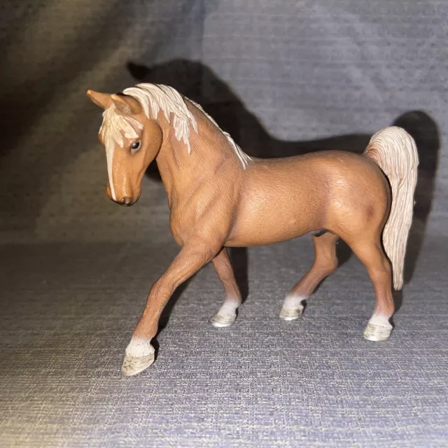 Schleich Tennessee walker stallion tan horse 2007