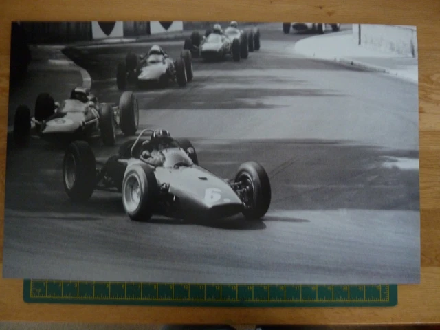 1963 MONACO GRAND Prix Graham Hill BRM n Lotus Classic Motorsport F1