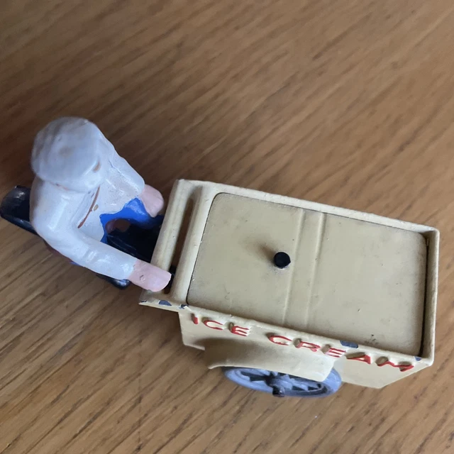 Metallic. Click SUPERB MORESTONE TOYS no.39 painted 1/32 metal Ice Cream Seller ...