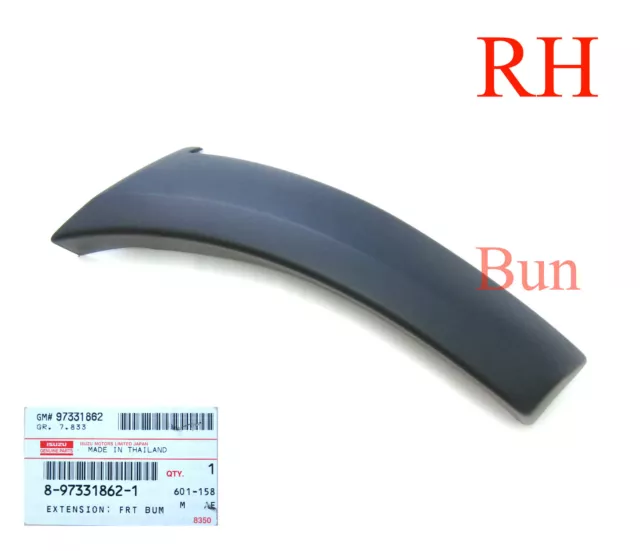 Rh Front Bumper Arch Isuzu Rodeo Denver 03-06 4 X 4 04 05 06 Dmax D-Max Pickup