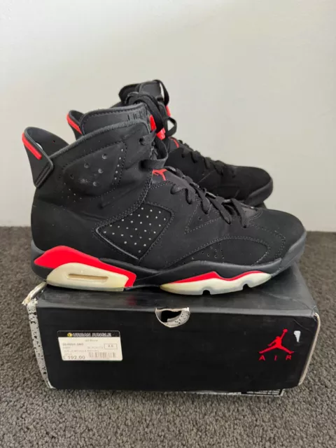 Nike Air Jordan 6 Black Infrared 2019 Size 8.5