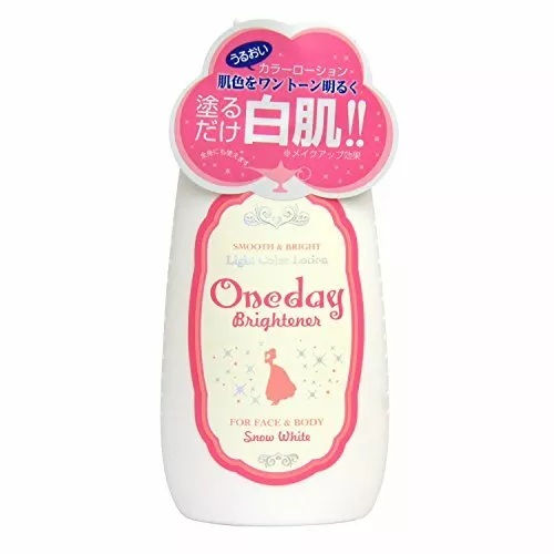 One Day Brightener 120ml Smooth and Bright Light Color Lotion Japan
