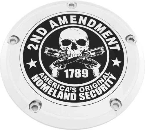 Chrome 2A Derby Cover Custom Engraving PATR19-46