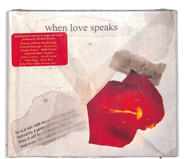 EBOND Various - When Love Speaks DIGIPACK - EMI - 7243 5 57278 2 4 CD CD109160