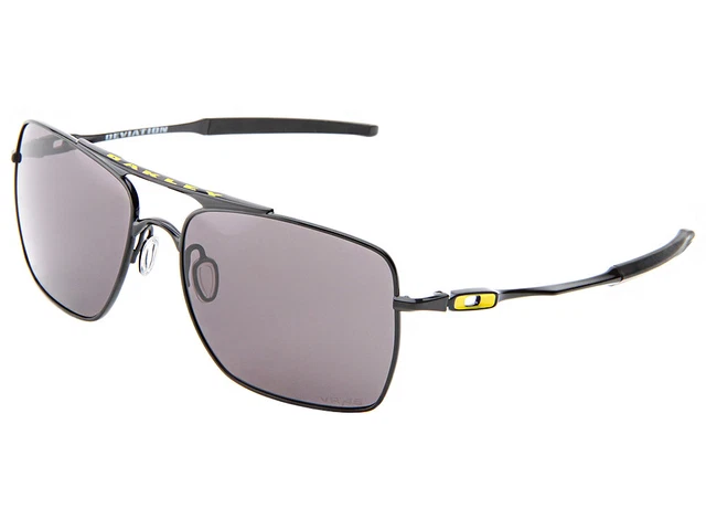 Oakley Deviation Valentino Rossi VR46 Sunglasses OO4061-10 Black/Warm Grey