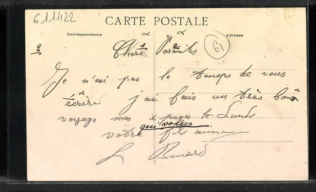 CPA Le Mesle-sur-Sarthe, Rue d´Alencon, Vue de la Place 2