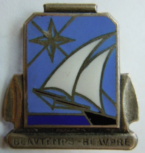Insigne Miniature Marine LAPEROUSE Batiment Hydrographe Indochine