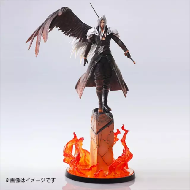 Final Fantasy VII 7 Rebirth Static Arts Sephiroth Action Figure 480mm 19 inch FS