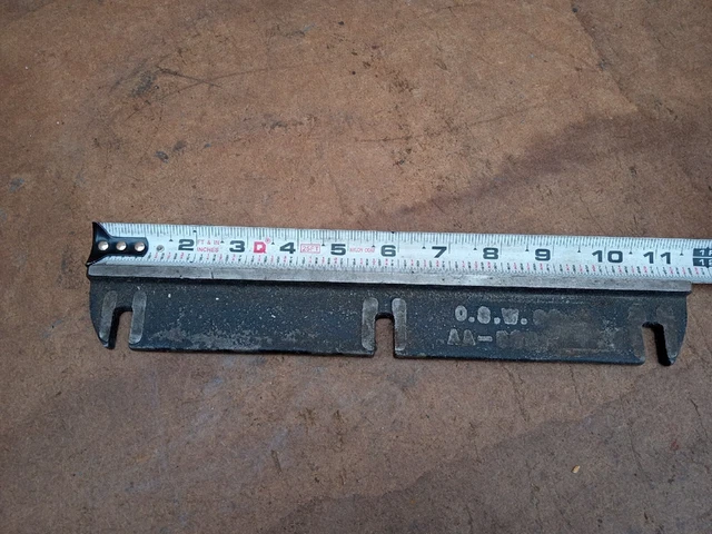 O.S.WALKER Co. END SIDE STOP RAIL PLATE STOP MAGNETIC CHUCK SURFACE GRINDER