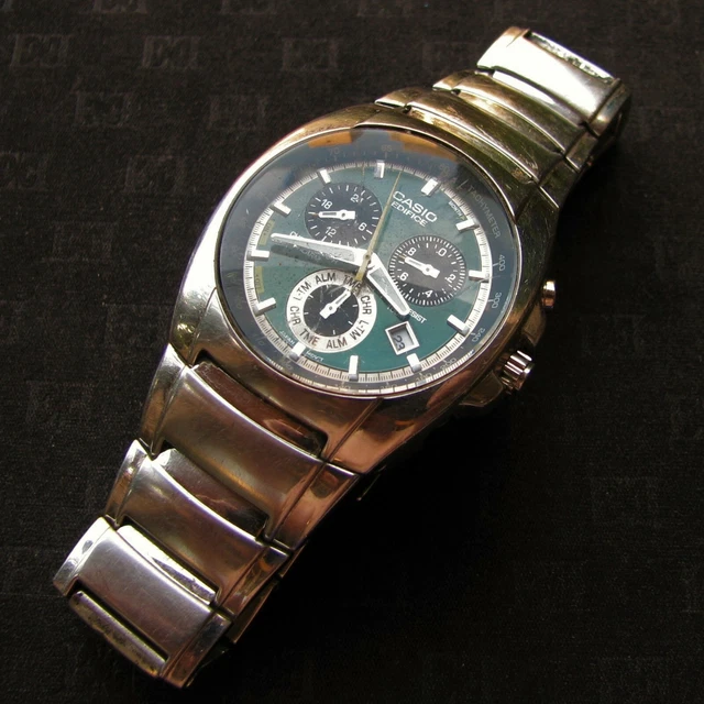 CASIO EDIFICE 10 Bar Chronograph EF 510 Watch Reloj Montre