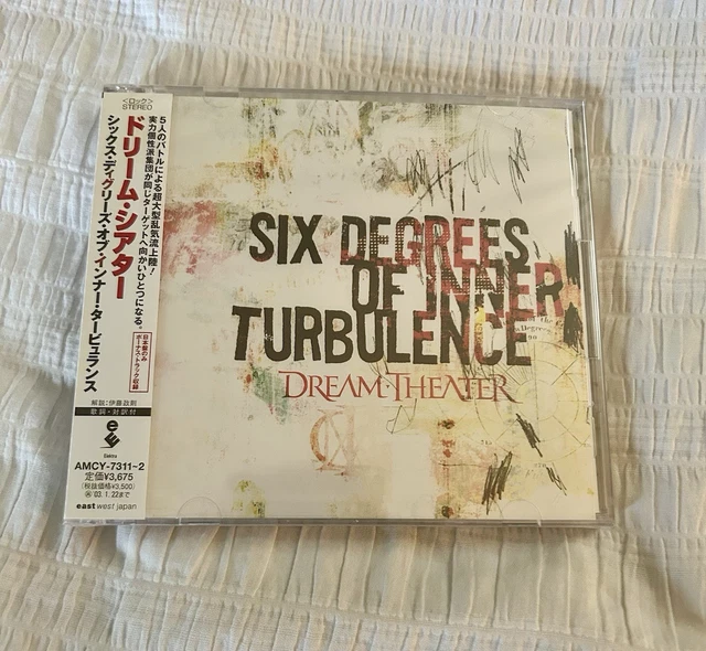 未開封✨ドリームシアター シックス・ディグリーズ・オブ・インナー・タービュランス Dream Theater – Six Degrees Of Inner Turbulence – 2 x CD