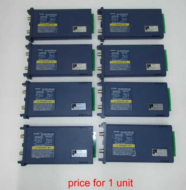 Yokogawa 701255 High-speed 10MS/s 12bit Non-isolation module 2