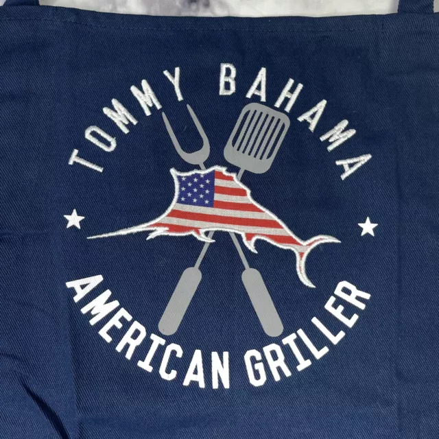 NEW Tommy Bahama AMERICAN GRILLER  BBQ Aprons - NAVY BLUE - NWT