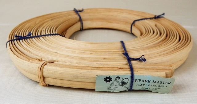 Cesta de bobina plana ovalada de 1/2" Weave Master 15 oz
