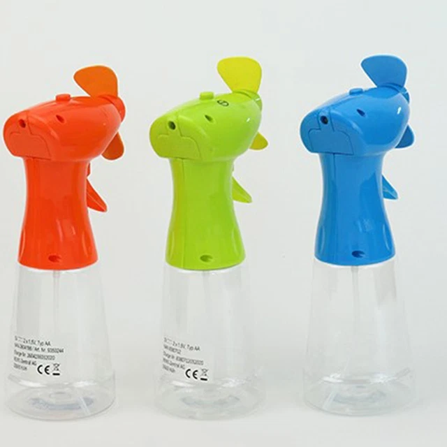 Voyage Eau Spray Refroidissement Brume Ventilateur Portable Alimenté De Piles Aa