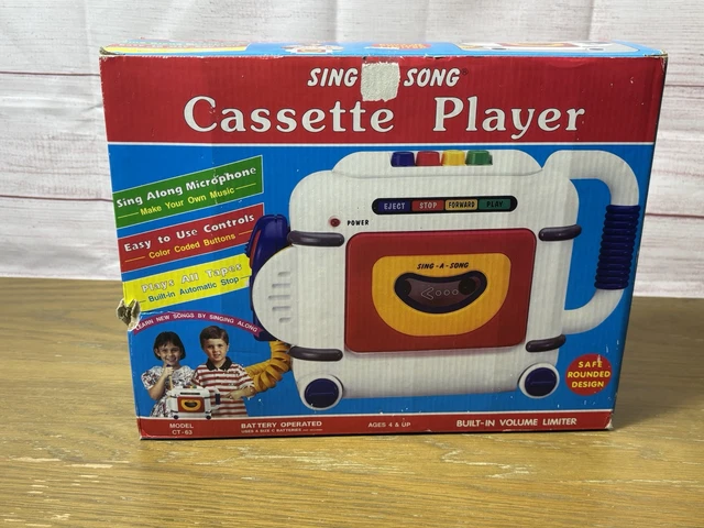 VINTAGE SING ALONG Cassette Player Recorder DSI Toys $59.63