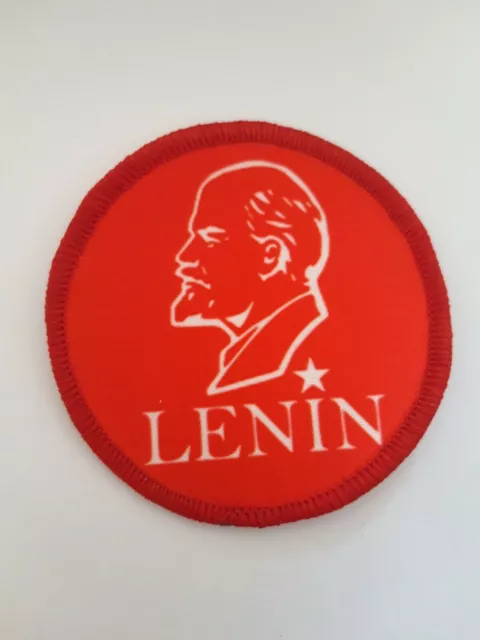 Vladimir Lenin USSR Communist Leader Sublimation Iron Or Sew On Patch Badge
