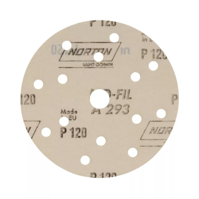 Norton A293 Exzenterscheiben Ø150mm Klett Schleifscheiben Schleifblätter K80-800