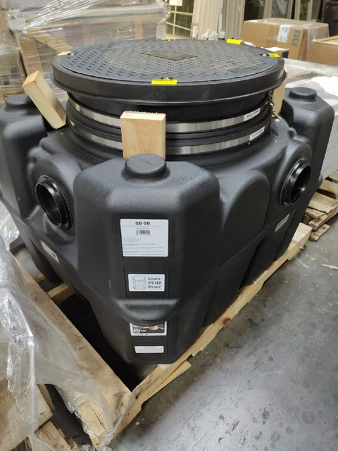 GB-50 Hydromechanical Grease Interceptor Indoor / Outdoor 65 Gal