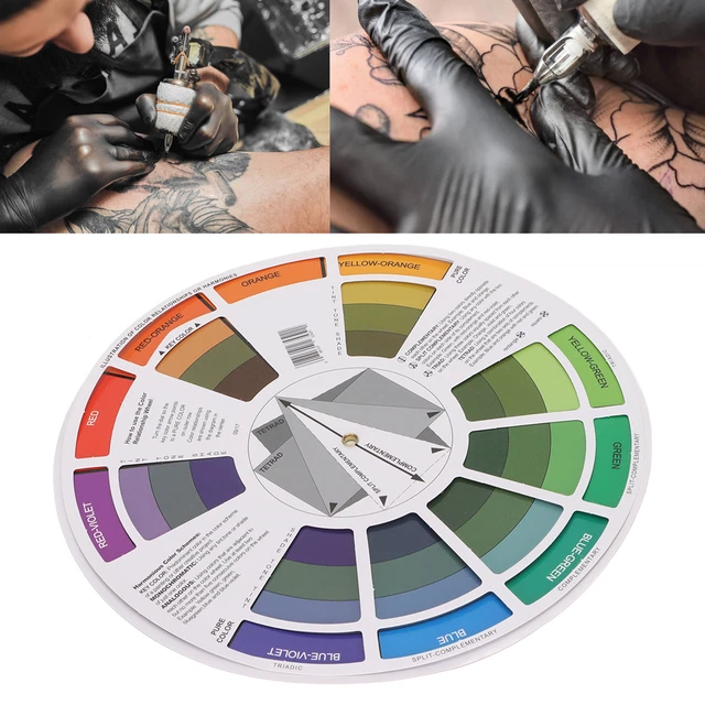 (28x16x5cm / 11.0x6.3x2.0in)Color Wheel Poster Pocket Color Wheel Reversible