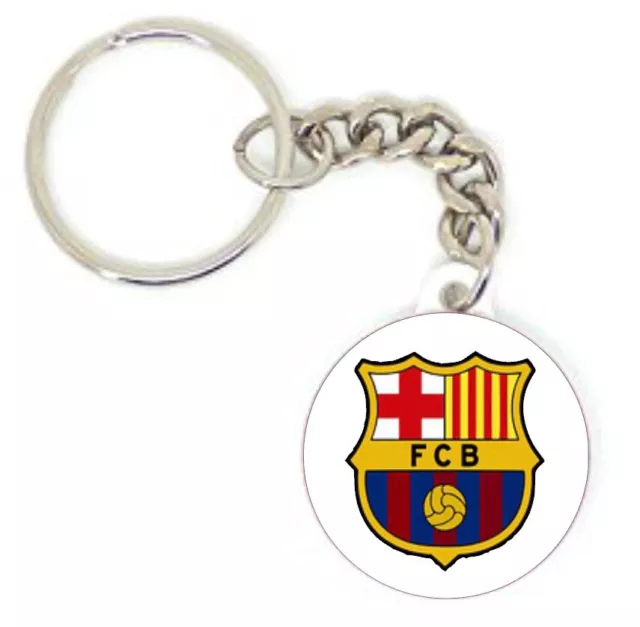 Porte clé badge logo FCB Barcelone Espagne football Embleme collection