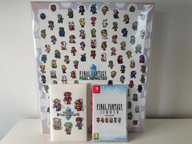 FINAL FANTASY I-VI Collection Pixel Remaster Anniversary Edition ...