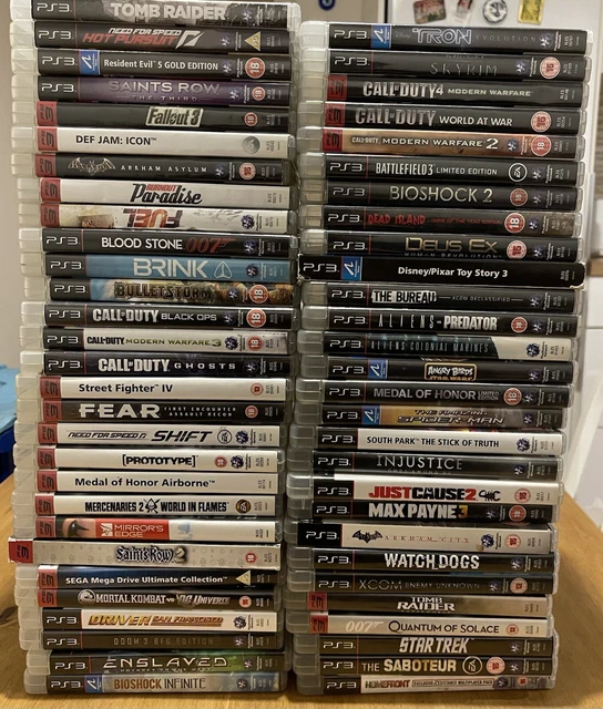 55 PS3 GAMES Bundle £44.00 PicClick UK