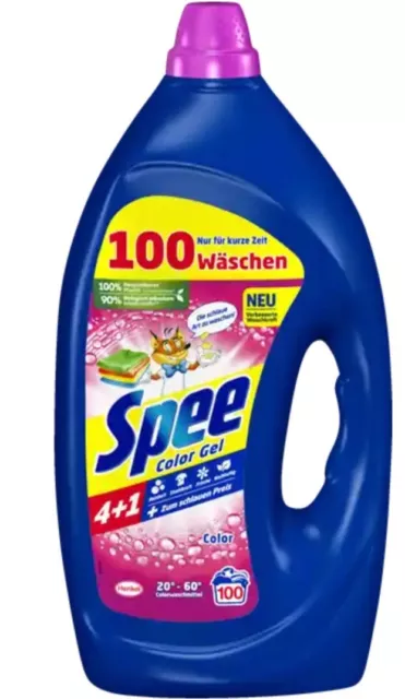 Spee Aktiv Gel Color 4+1 Flüssigwaschmittel 2 x 100 WL