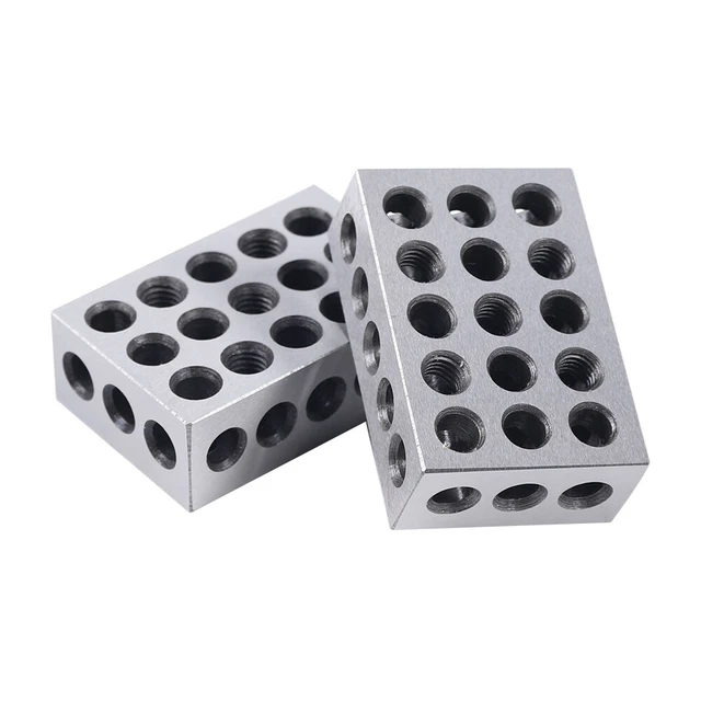 5 Matched Pairs Ultra Precision 1-2-3 Blocks 23 Holes .0001" Machinist Us Stock