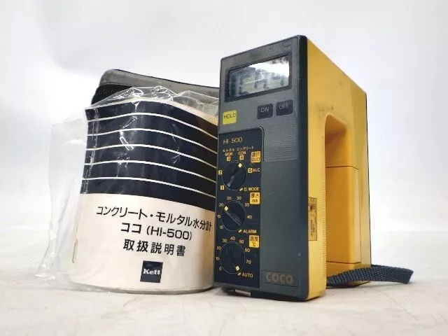 Kett concrete mortar moisture meter HI-500