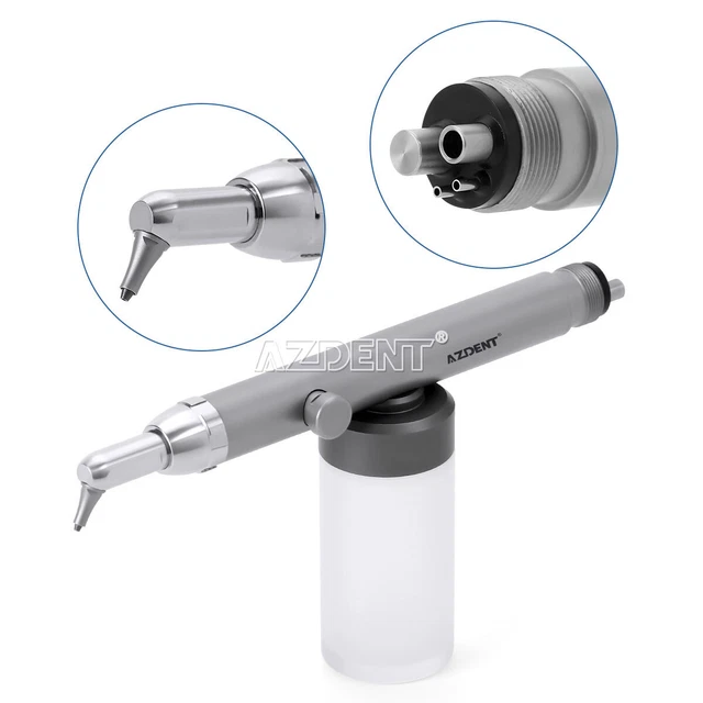 DENTAL ALUMINUM OXIDE Sandblasting MicroBlaster Air Polisher with Water