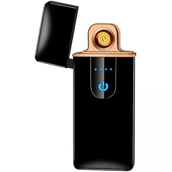 Wiber Briquet électronique rechargeable USB résistant au vent tactile écran L... 2