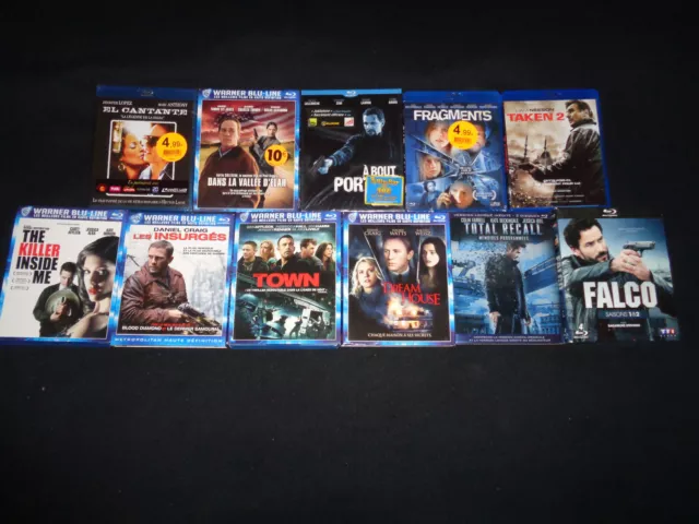 Lot 11 Blu-Ray / Les Insurges Taken 2 Total Recall El Cantante Falco Saisons 1&2