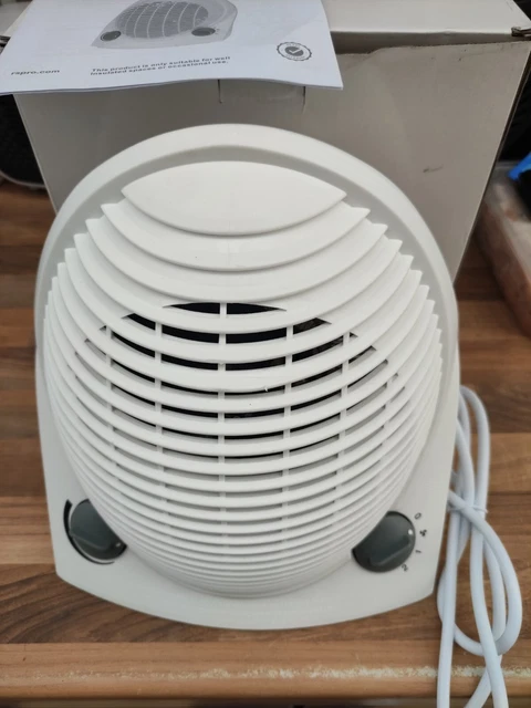 RS PRO UPRIGHT Fan Heater 1700-2000W 2 Heat Settings £12.99 - PicClick UK