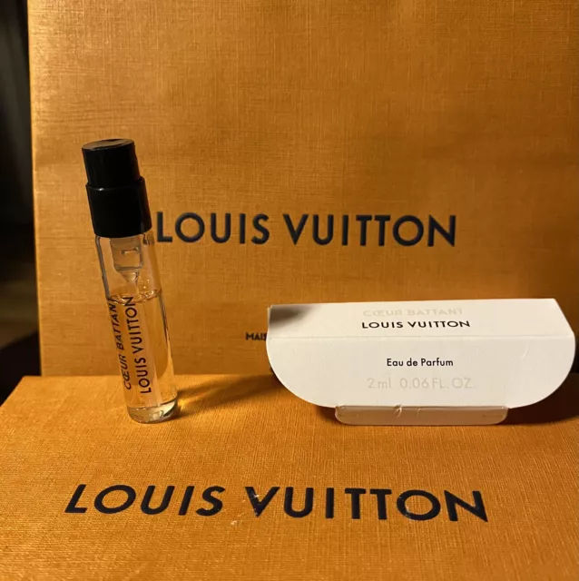 Coeur Battant by Louis Vuitton Eau de Parfum Vial 0.06oz/2ml Spray New with Box