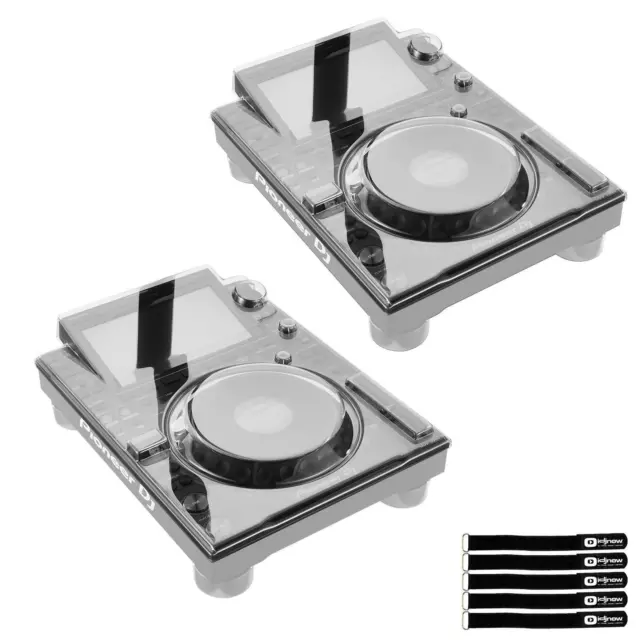 Decksaver Hard Covers Pair to fit Pioneer CDJ-3000 Media Players idjnow