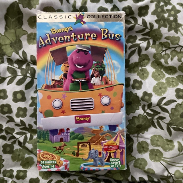 BARNEY’S ADVENTURE BUS VHSBarney Mint Condition 42.00 PicClick