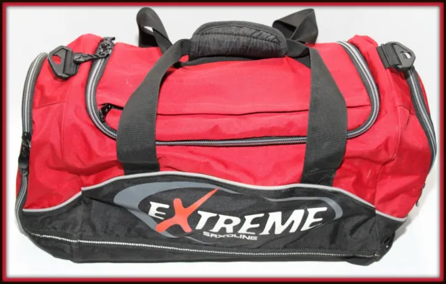 Extreme Saxoline Duffel Weekender Tote Overnight for Travel Sport Large Gym Bag