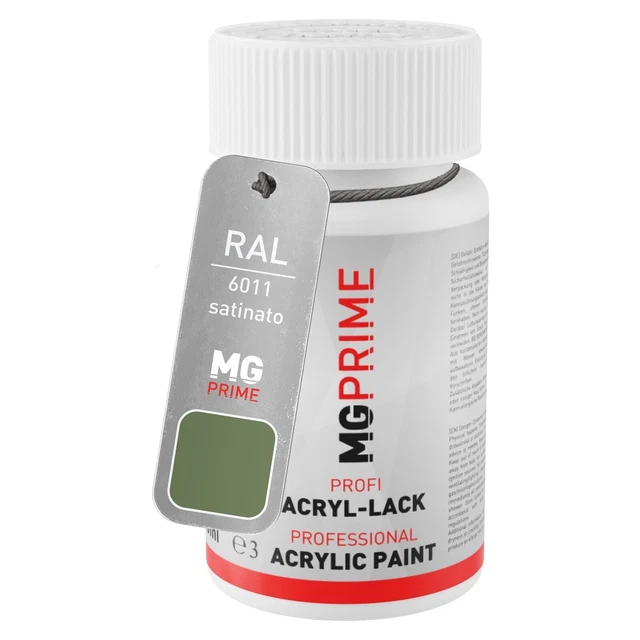 RAL 6011 Resedagrün satinato Stilo di ritocco da 50 ml ad asciugatura rapida