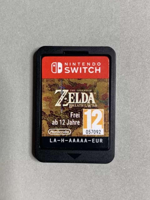 THE LEGEND OF Zelda: Breath of the Wild Nintendo Switch Game (Cartridge