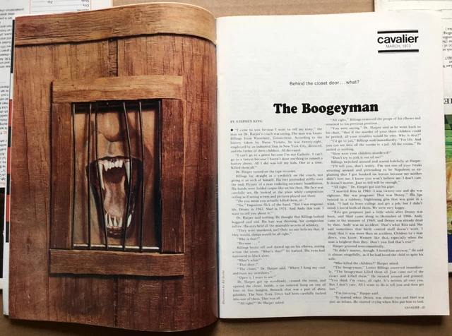 Cavalier Magazine - March 1973 w/ Stephen King story and Bode Comic - *Damaged* Cavalier Magazine - March 1973 w/ Stephen King story and Bode Comic - *Damaged*