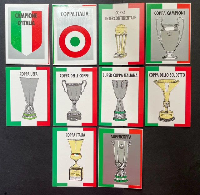 18 Figurines De Foot Panini - Calciatori 1983 - Scudetti Plastificati - Occasion