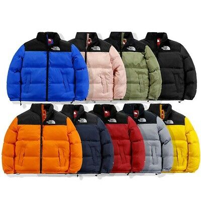 2022 The Face Women Men Coat Jacket Winter Warm Outerwear Puffer Parka Coat