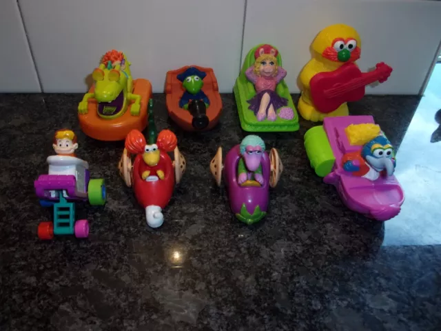 SESAME STREET - Muppets -JIM HENSON FAST FOOD - Lot of 8 Toys Figures ...
