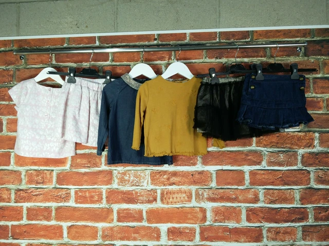BABY GIRL BUNDLE AGE 18-24 MONTHS F&F GAP ZARA etc SKIRT TOP DENIM SMART 92CM