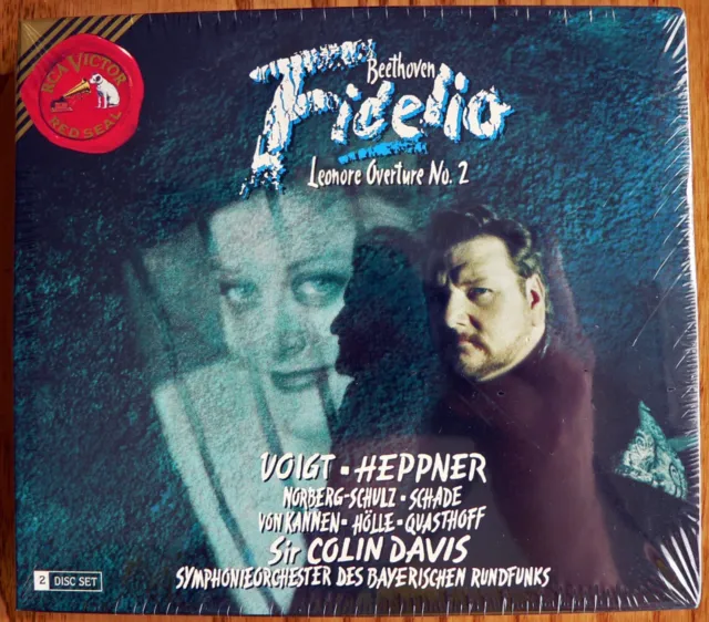 Beethoven: Fidelio – Sir Colin Davis with Voigt & Heppner NEW SEALED 2 CD Set
