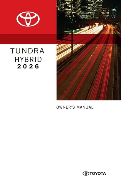 2026 TOYOTA TUNDRA Hybrid Owners Manual User Guide 72 98 PicClick CA 2026 Toyota Tundra Hybrid Owners Manual User Guide.webp